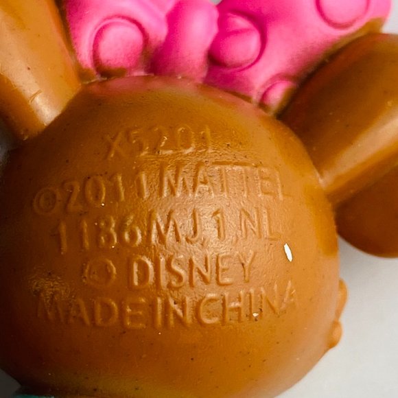 Disney Brown Dog Pink Hair Bow Mattel X5201 2011 - Picture 6 of 8